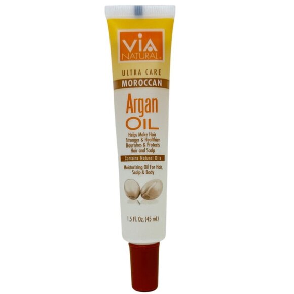 Via Natural Ultra Care Moroccan Argan Oil 1.5 Fl Oz - Picture 1 of 2